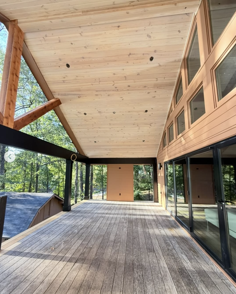 Porch after painting by Lusso Painting